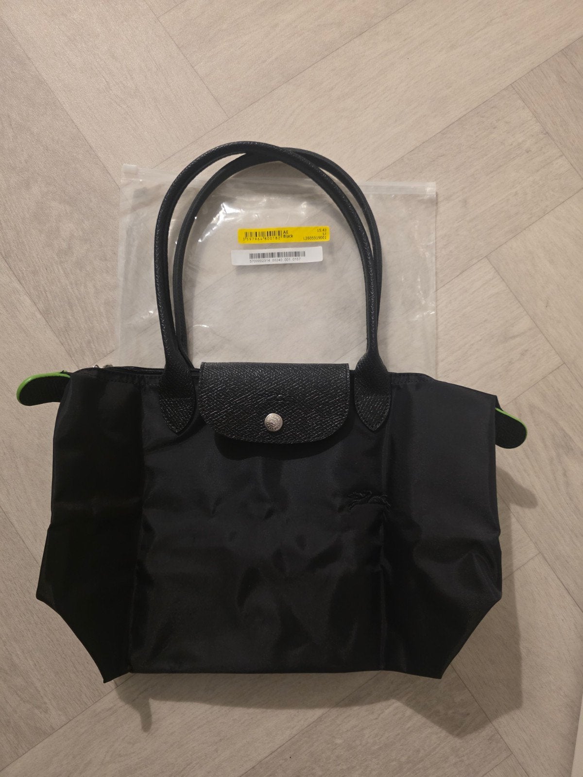 Longchamp le pliage M, Ophalen of Verzenden, Nieuw, Blauw, Handtas