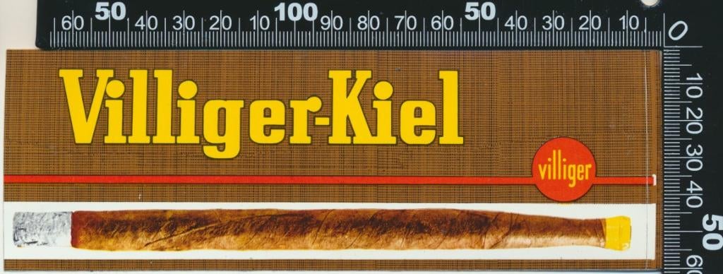 Sticker: Villiger-Kiel, Ophalen of Verzenden, Zo goed als nieuw, Bedrijf of Vereniging