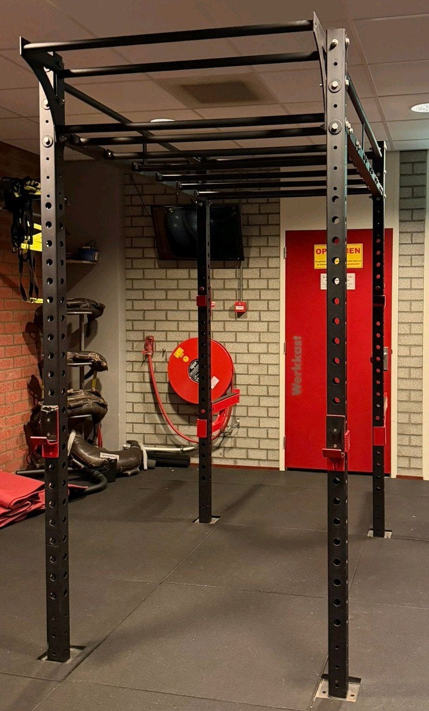 vrijstaand crossfit station, Sport en Fitness, Fitnessmaterialen, Ophalen, Gebruikt, Benen, Overige typen