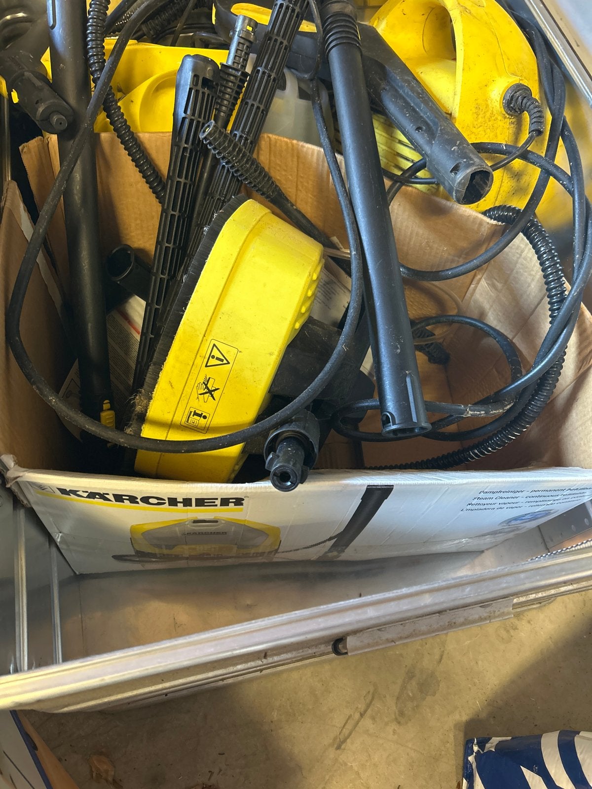 Kärcher hogedrukreiniger - Gebruikt, compleet in doos, Ophalen of Verzenden, Gebruikt, Elektrisch