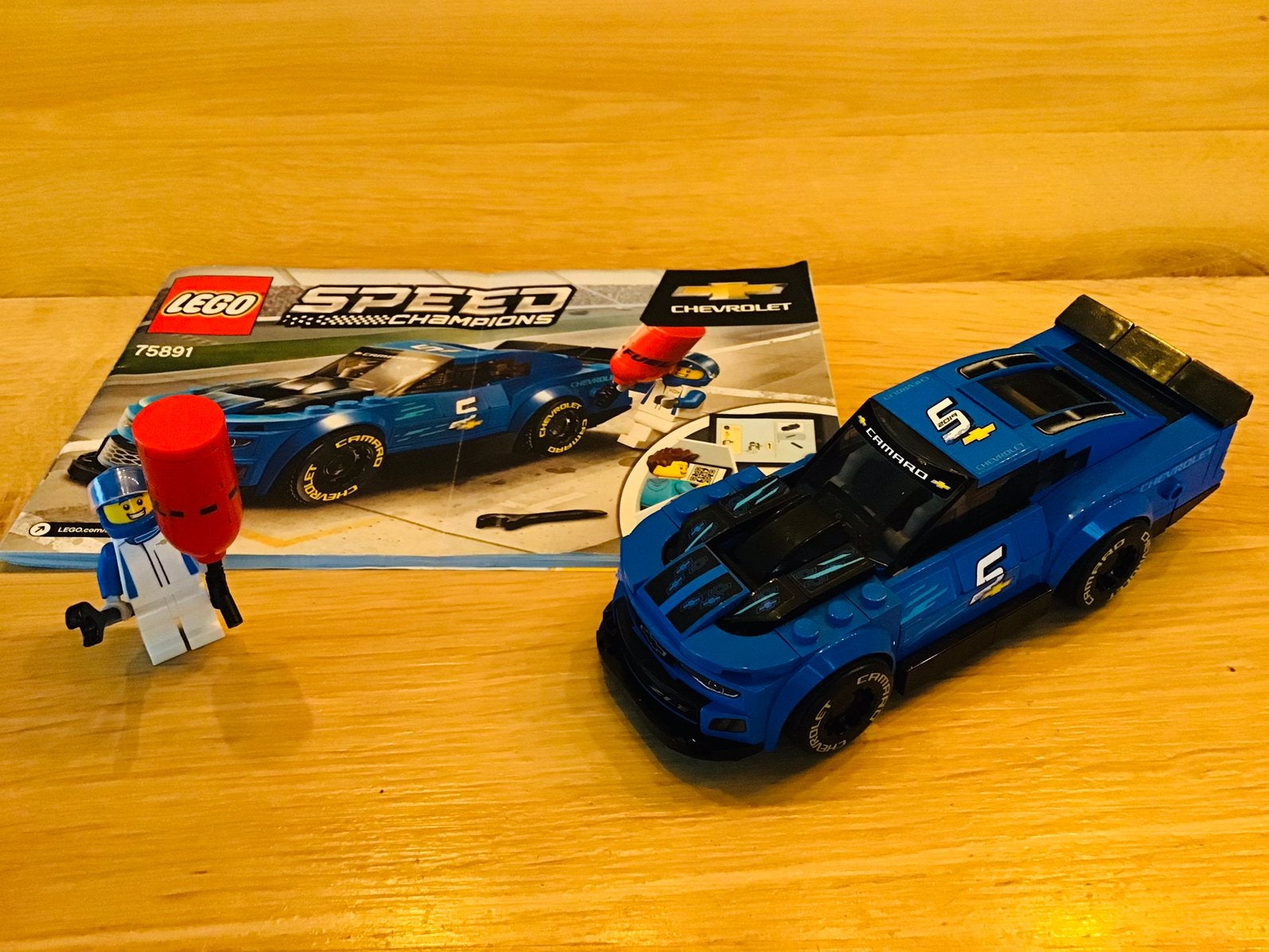 LEGO speed champions 75891, Chevrolet Camaro ZL1 Race Car, Lego, Complete set, Speed Champions, Ophalen of Verzenden