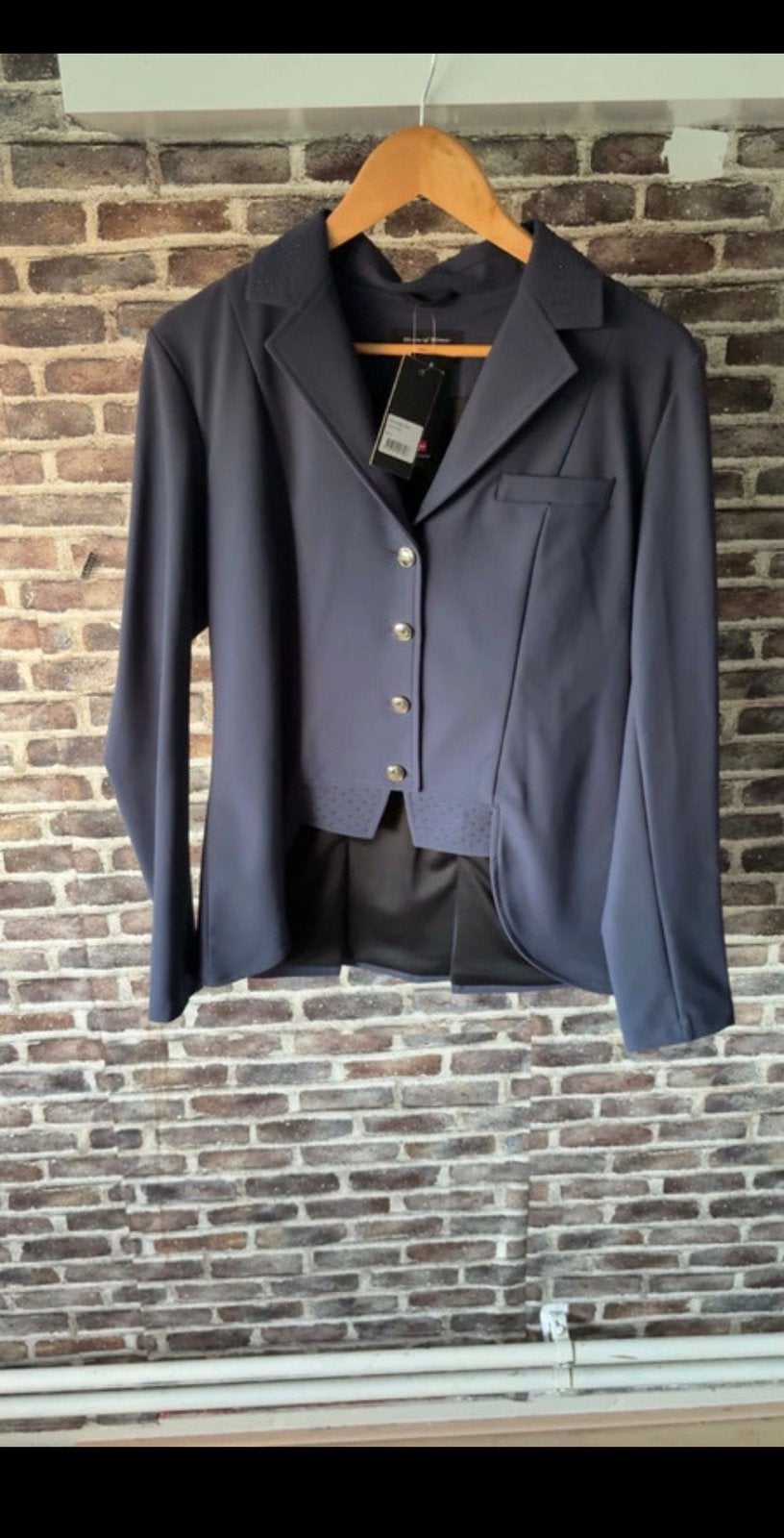 Nieuwe wedstrijdjas Montar twee maten, Ophalen of Verzenden, Zo goed als nieuw, Dressuur, Bovenkleding