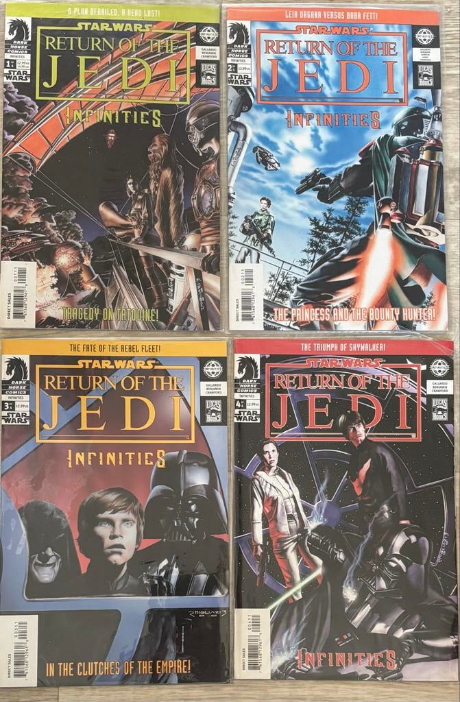 Star Wars: Return of the Jedi - Infinites (4 delen), Ophalen of Verzenden, Zo goed als nieuw