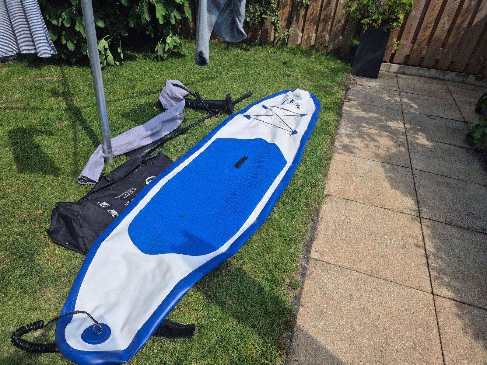 Q-Life Opblaasbaar SUP Board - Compleet met Pomp en Tas, Watersport en Boten, Suppen, SUP-boards, Ophalen of Verzenden