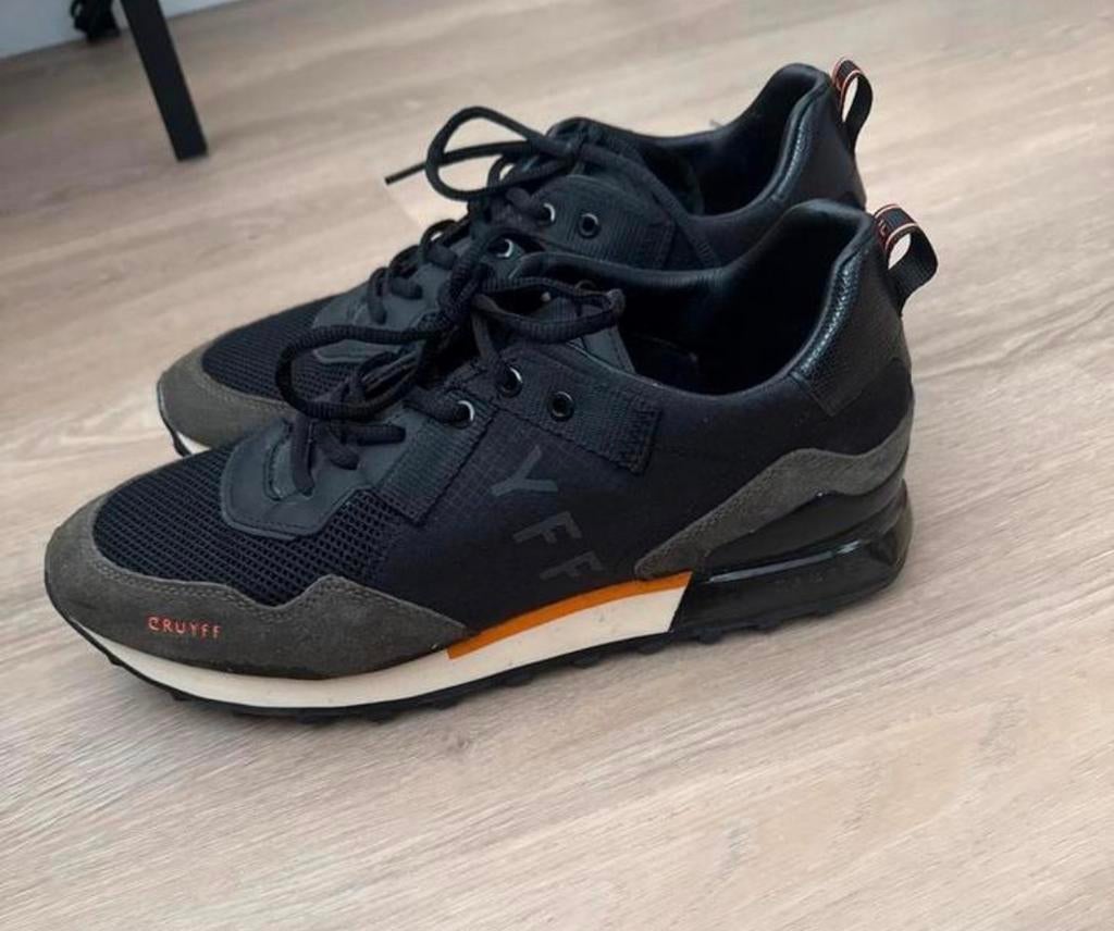 Cruyff Superbia Sneakers Maat 45 - Zo goed als nieuw, Ophalen of Verzenden, Zo goed als nieuw, Zwart, Sneakers of Gympen
