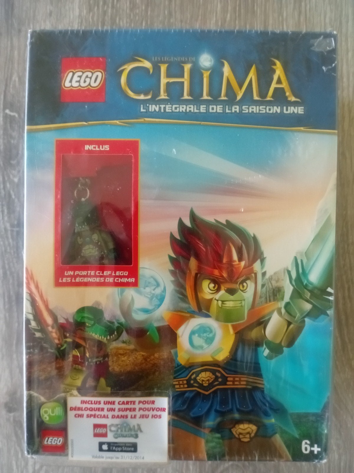 LEGO Chima Seizoen 1 Boxset DVD (Nieuw) Cragger key-chain, Animatie, Nederlands, Tv-serie, Ophalen of Verzenden