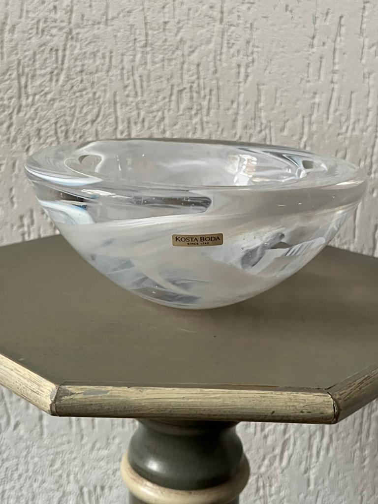 Kosta Boda schaal 17 cm, Ophalen of Verzenden, Rond, Glas
