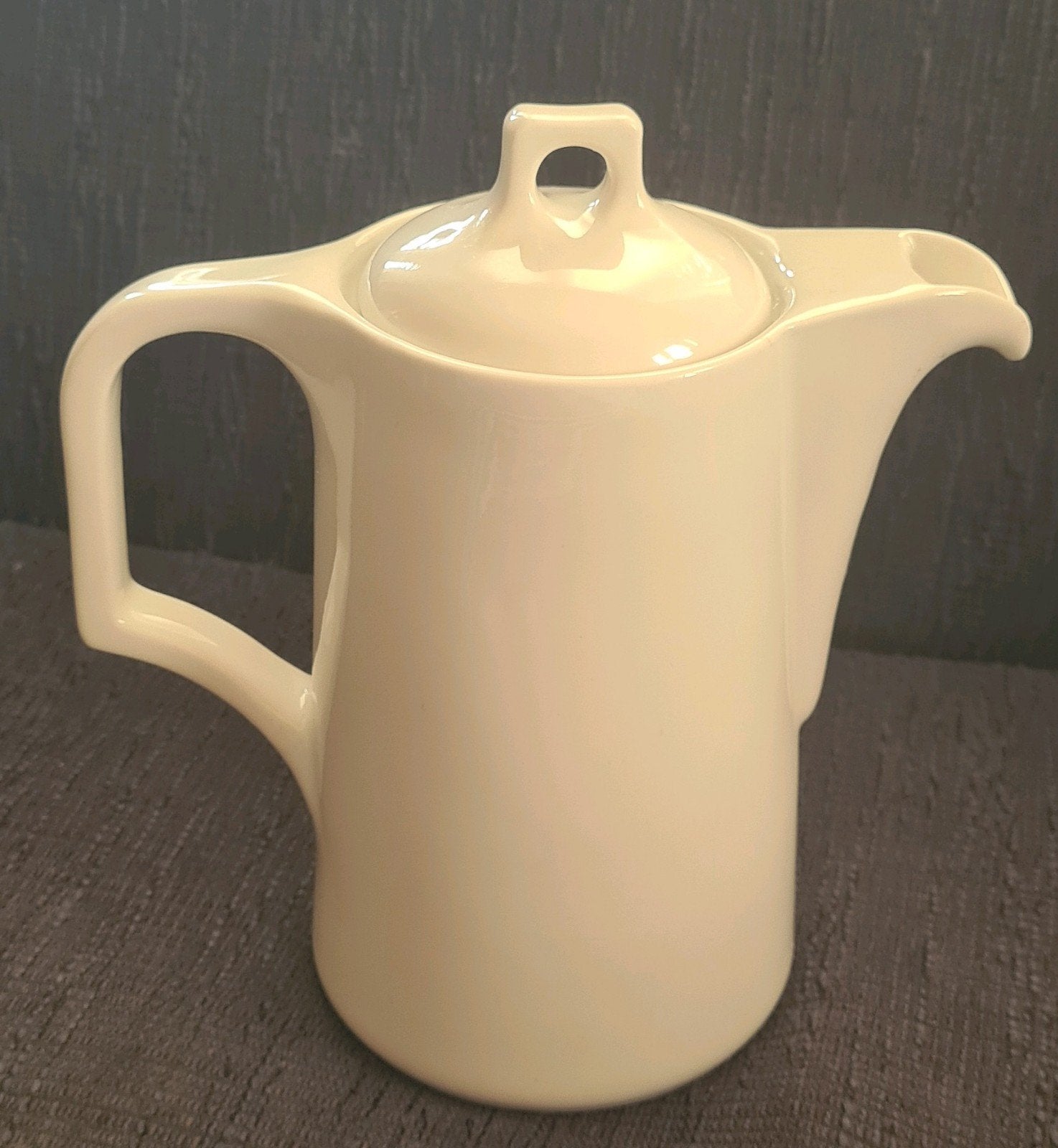koffiekan Petrus Regout Spinx jaren 60, Theepot/fluitketel, Ophalen of Verzenden, Zo goed als nieuw, Steen/keramiek