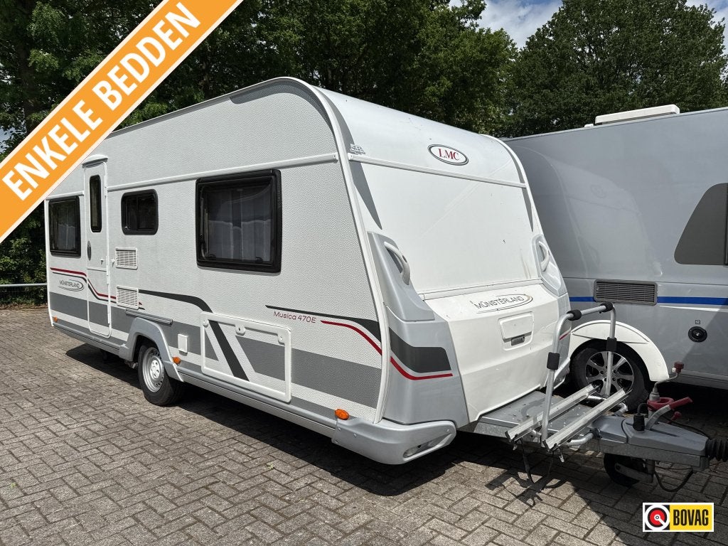 LMC Musica 470 E Voortent/Mover/Vloerverw., Caravans en Kamperen, Standaardzit, Schokbreker, Bedrijf, LMC en Münsterland