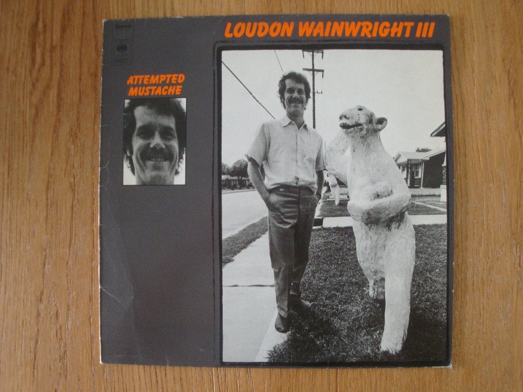 Loudon Wainwright III - Attempted Mustache LP (folk rock), LP, Singer-songwriter, Gebruikt, Ophalen of Verzenden