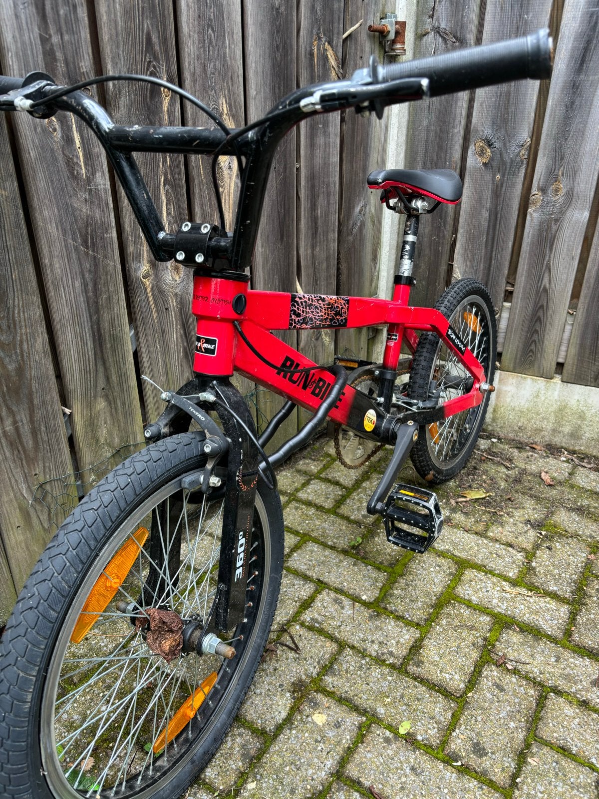 BMX Stuntfiets - Opknapper met roestplekken, Ophalen, Gebruikt, Staal, Velgrem