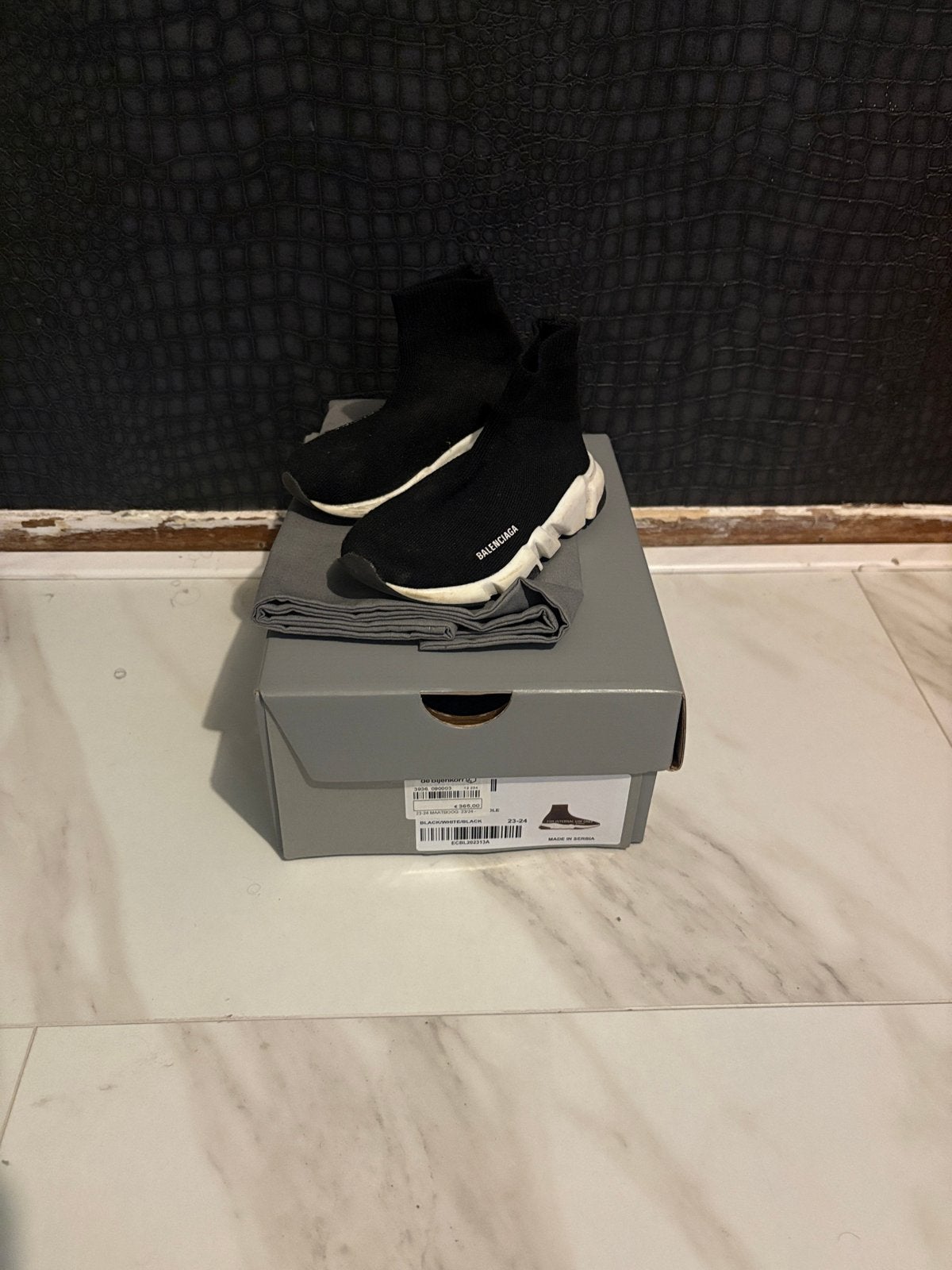 Originele Balenciaga schoenen maat 23-24, Ophalen of Verzenden, Gebruikt, Jongetje of Meisje, Schoentjes