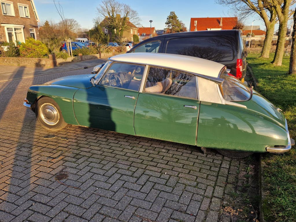prachtige ds pallas 2300,5-bak,delta bleu uit 1973 op lpg, foto 11