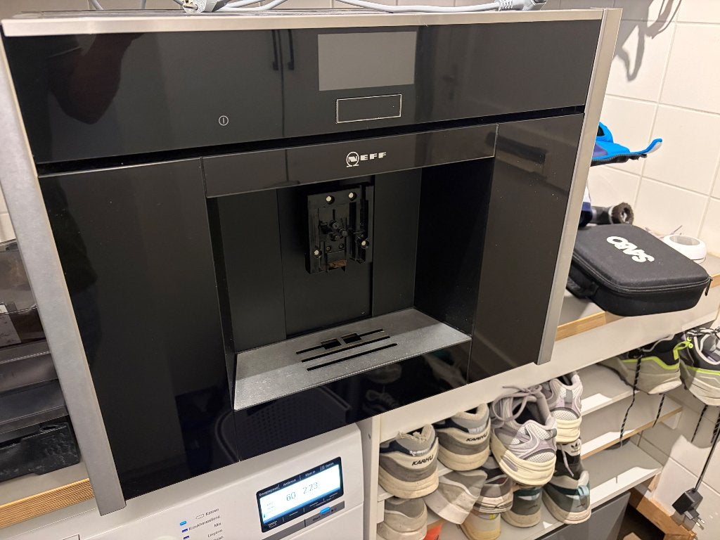 Neff inbouw koffiemachine, Witgoed en Apparatuur, 10 kopjes of meer, Ophalen of Verzenden, Niet werkend, Koffiemachine