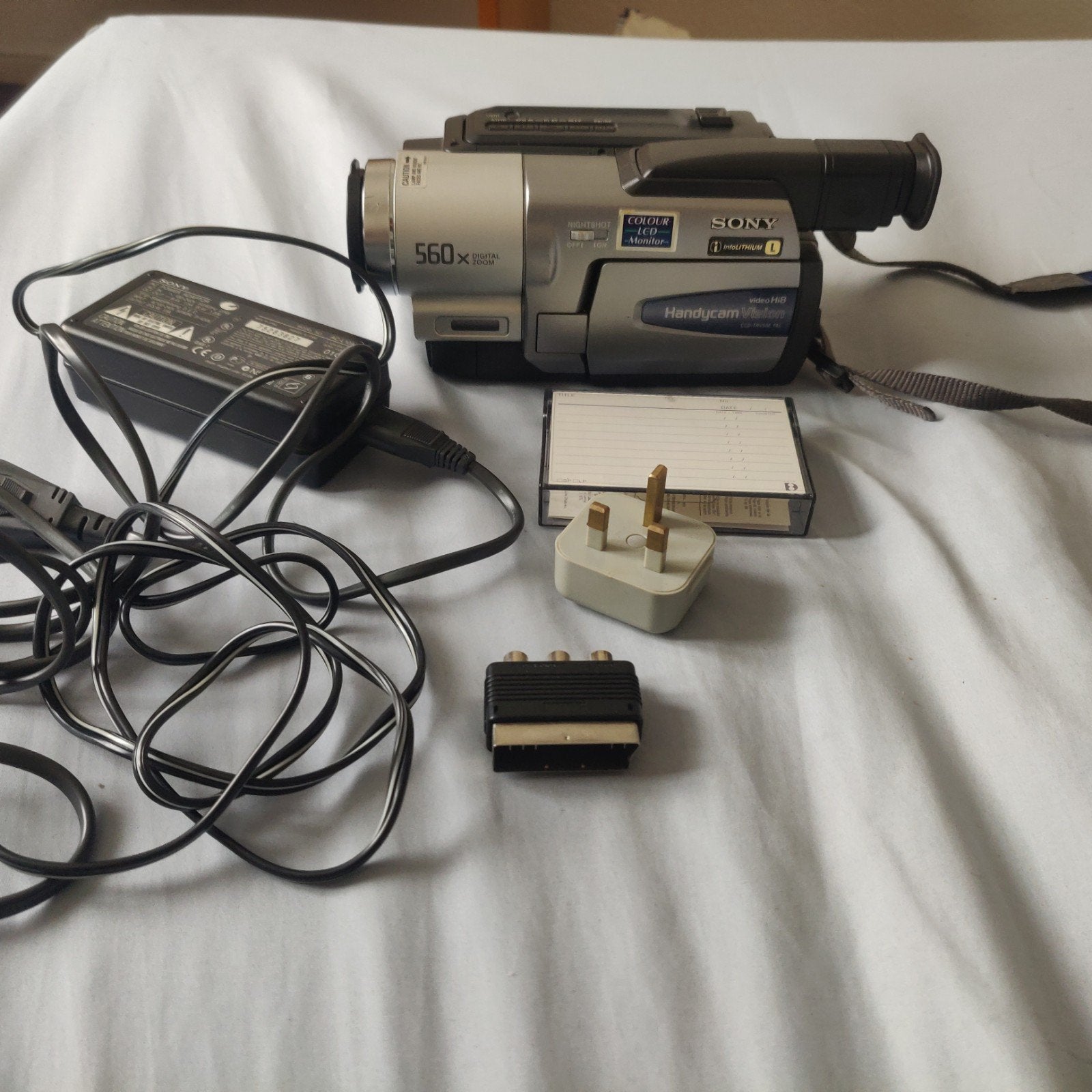 Sony Handycam Vision CCD-TRV59E PAL Video Hi8 Camcorder, Ophalen of Verzenden