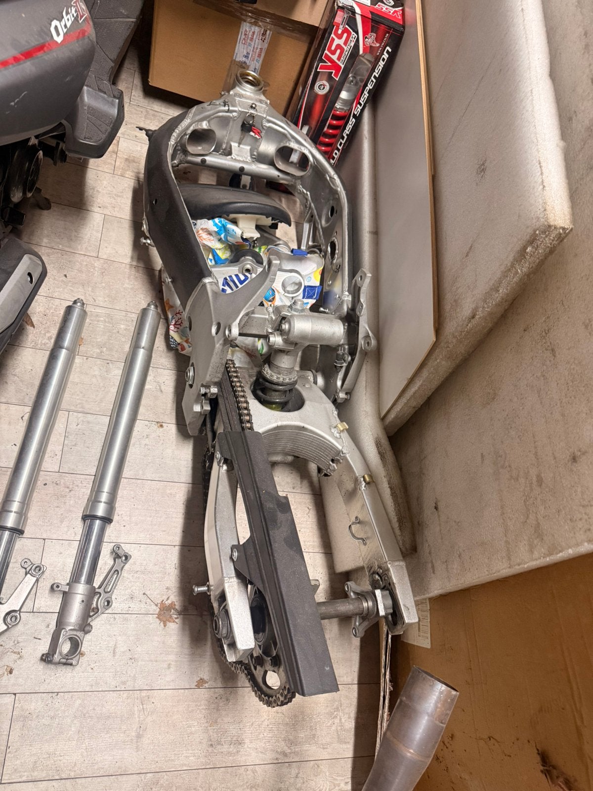 Frame suzuki gsxr 600 srad, Gebruikt, D, X, D