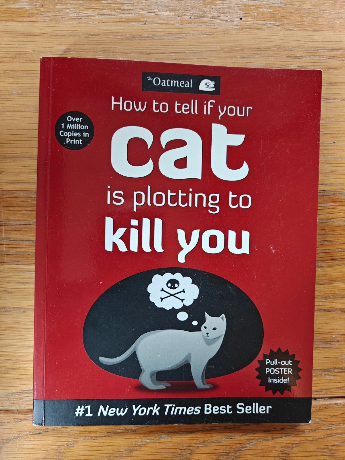 How to Tell if Your Cat is Plotting to Kill You, Ophalen of Verzenden, Gelezen, Katten, The Oatmeal