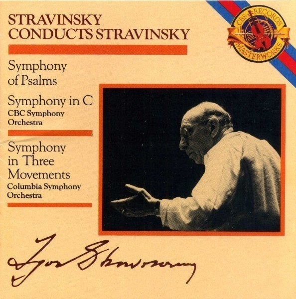 STRAVINSKY CONDUCTS STRAVINSKY Symphony Psalms, C, 3 Movemen, Inclusief boekje, Verzenden, Modernisme tot heden, Zo goed als nieuw