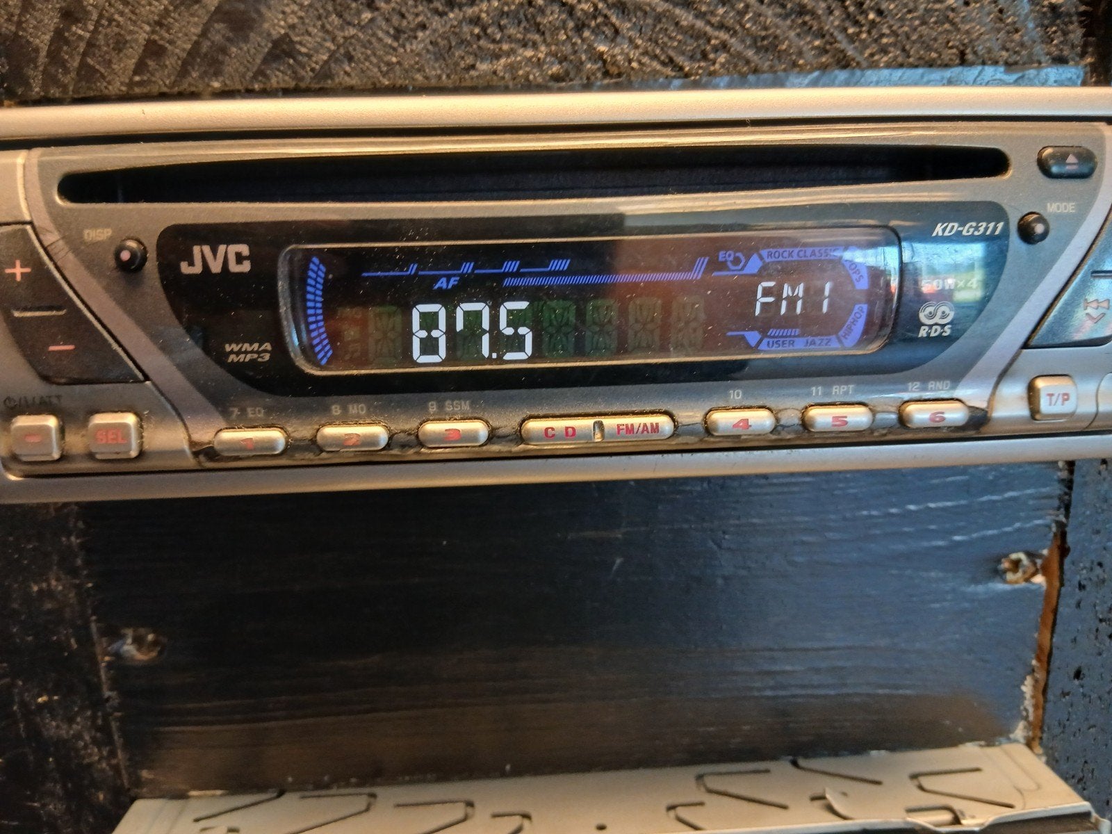 Jvc autoradio zonder Bleuthoot en usb, Ophalen of Verzenden