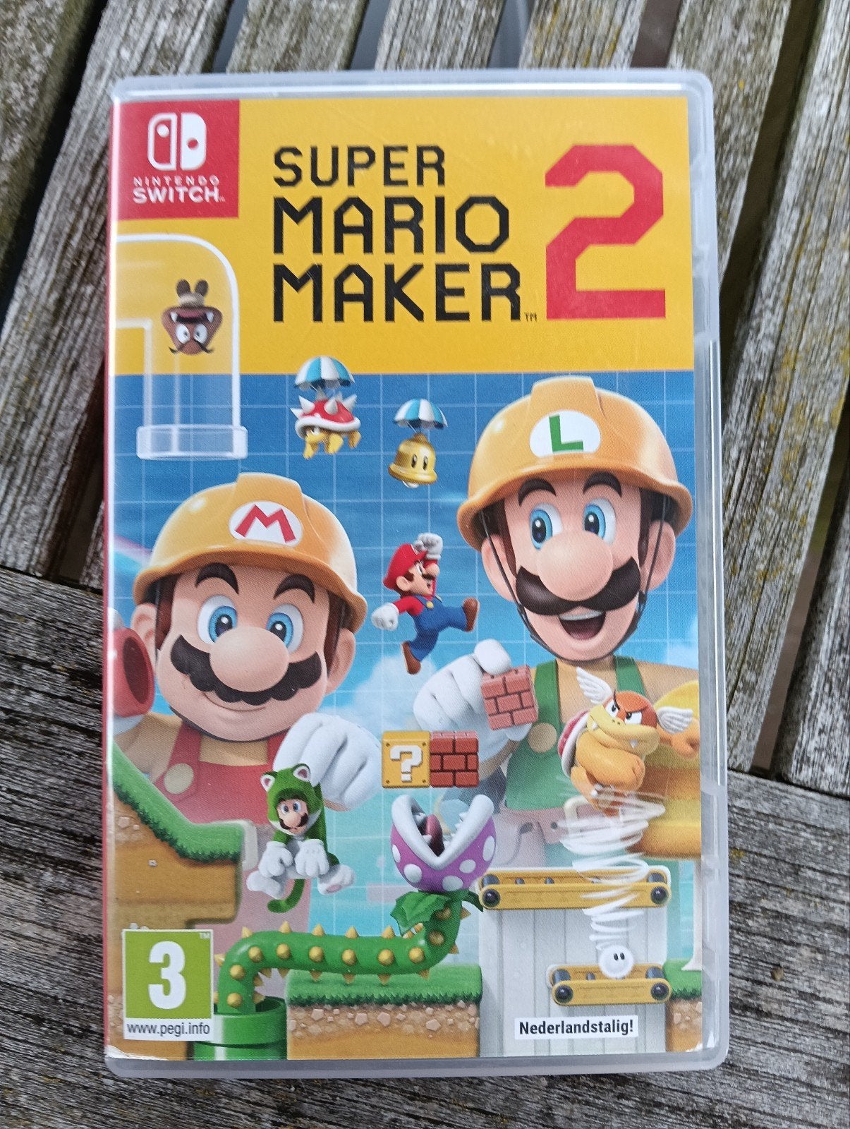 Super Mario Maker 2 - Nintendo Switch, 2 spelers, Eén computer, Ophalen of Verzenden, Zo goed als nieuw