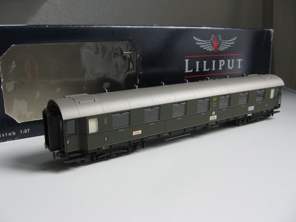 Liliput H0. DRG personenrijtuig - 1e kl. nr. 11 033. L384103, Gelijkstroom, Wagon, Ophalen of Verzenden, Zo goed als nieuw