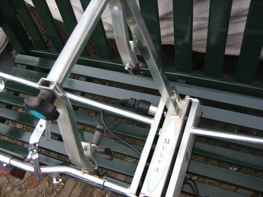 Fietsendrager, Auto diversen, Fietsendragers, Ophalen, Gebruikt, Elektrische fiets, 2 fietsen