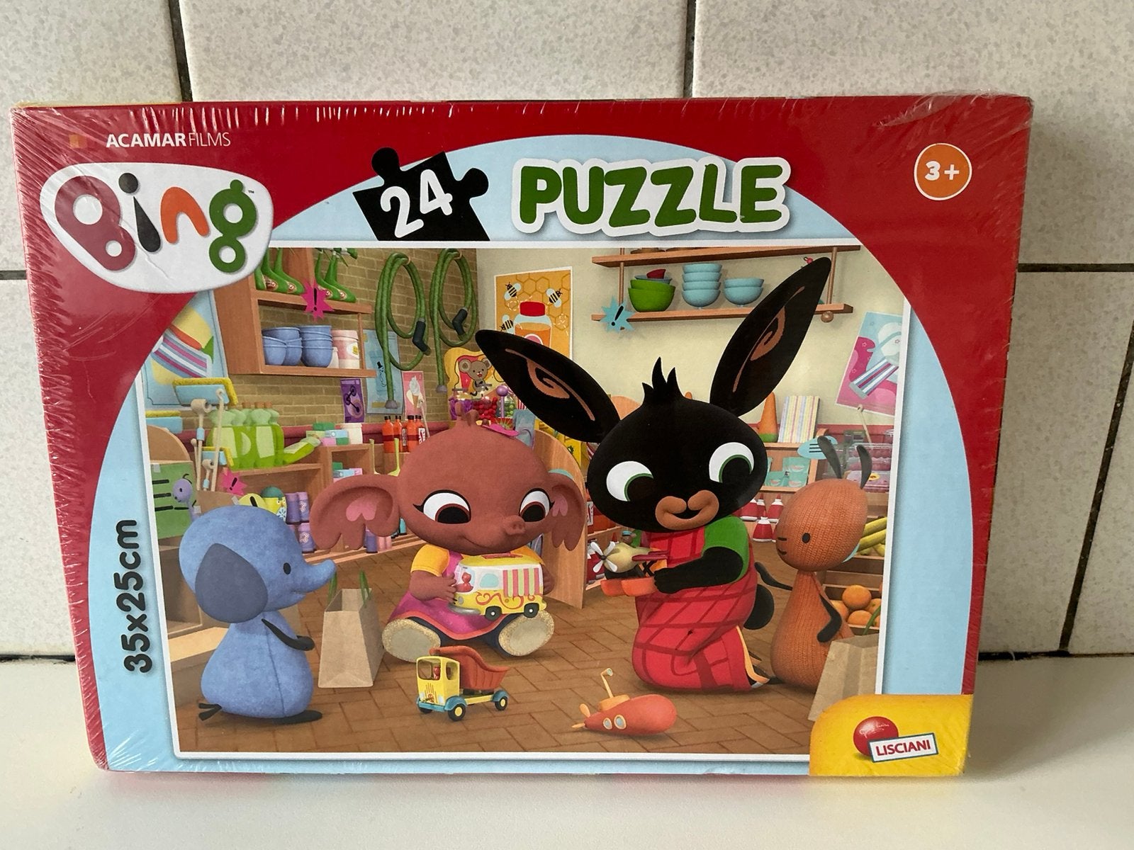 Bing Puzzel 24 stukjes nog NIEUW, Ophalen, 10 tot 50 stukjes, Nieuw, 2 tot 4 jaar