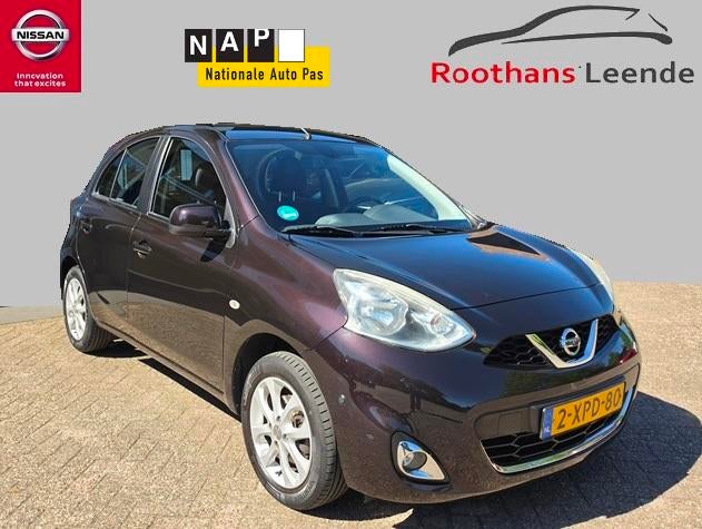 NISSAN Micra 1.2 98pk DIG-S Connect Edition Navi, Auto's, Nissan, Bedrijf, Te koop, Micra, ABS, Airbags, Airconditioning, Bluetooth