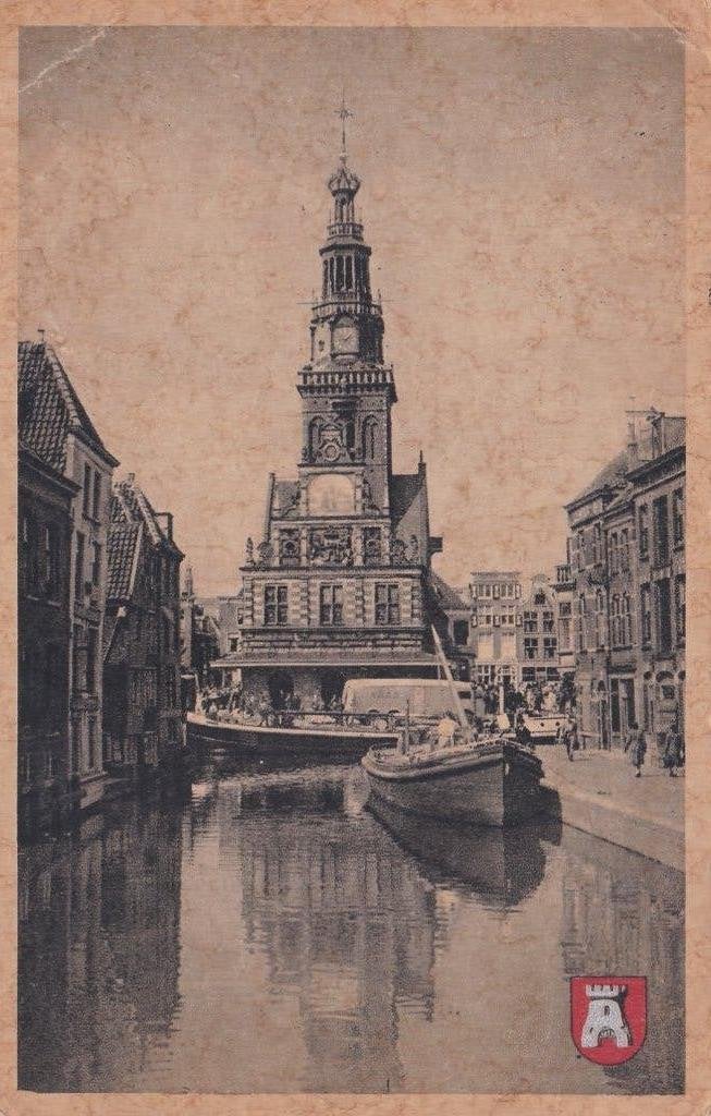18577 Alkmaar Waagtoren 1971 Noord-Holland Heerhugowaard, Verzenden, 1960 tot 1980, Gelopen, Noord-Holland