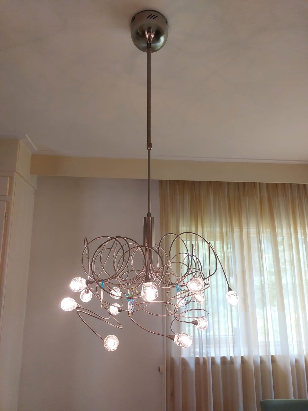 Hanglamp Harco Loor Design, Ophalen of Verzenden, Gebruikt, Metaal, Modern
