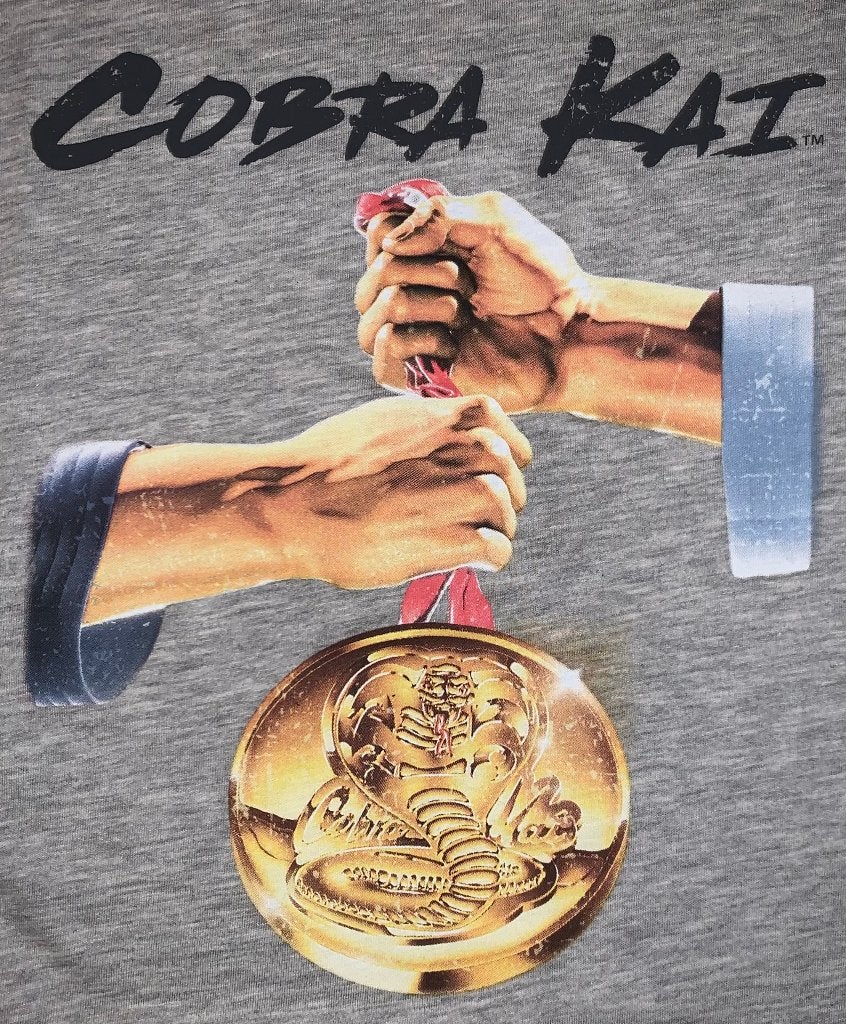 Cobra Kai T-shirt [Size L] Nieuw, Ophalen of Verzenden, Nieuw, Maat 52/54 (L), Grijs