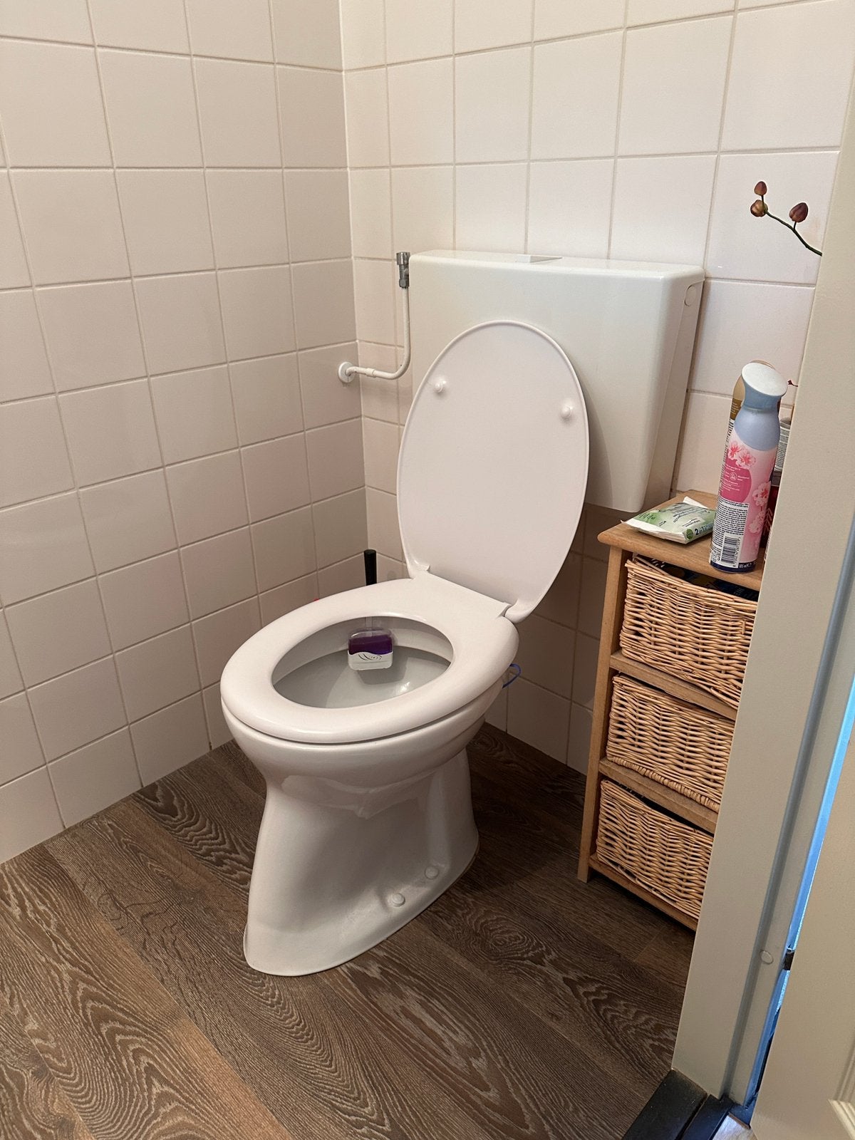 staande toilet en fonteintje, Ophalen, Zo goed als nieuw, Toilet