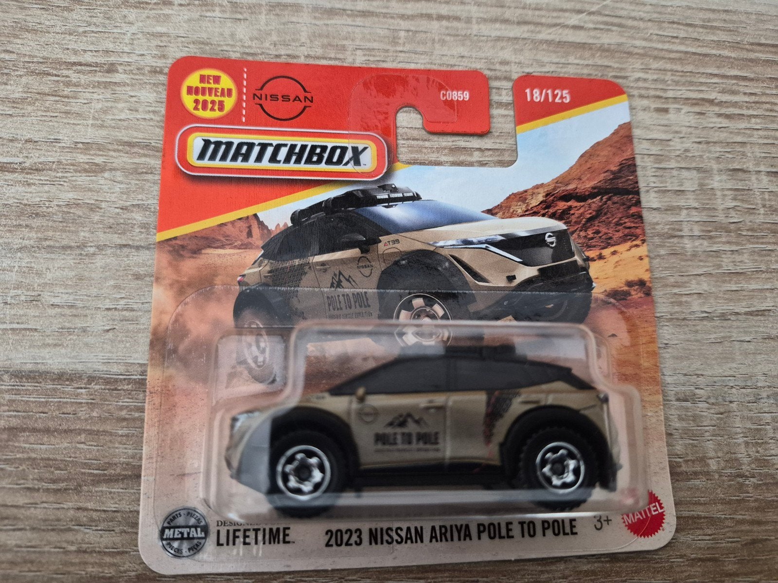 Nissan Ariya Pole To Pole 2023 1:64 (Matchbox), Ophalen of Verzenden, Nieuw, Auto