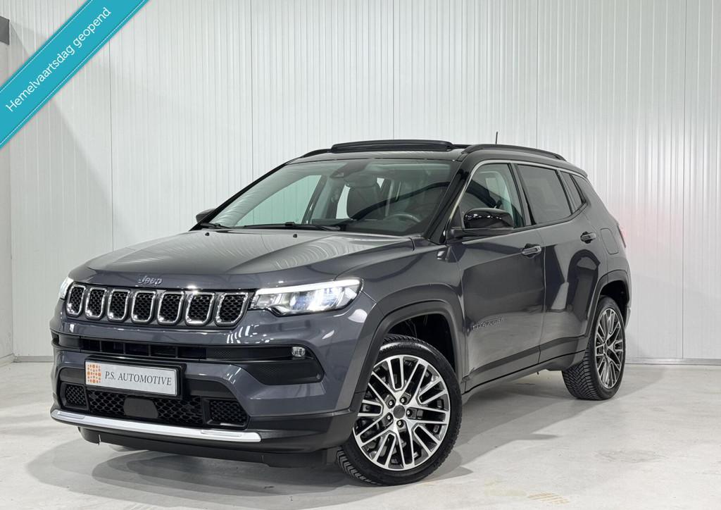 Jeep 1.3 T4 4xe Plug in Hybrid limited|PANO|CARPLAY|CAMERA, Automaat, Gebruikt, Overige modellen, 190 pk