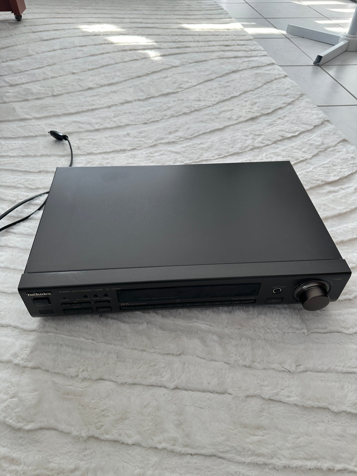Technics ST-GT550 Stereo Tuner – Zeer Mooie Staat, Ophalen, Zo goed als nieuw, Audio