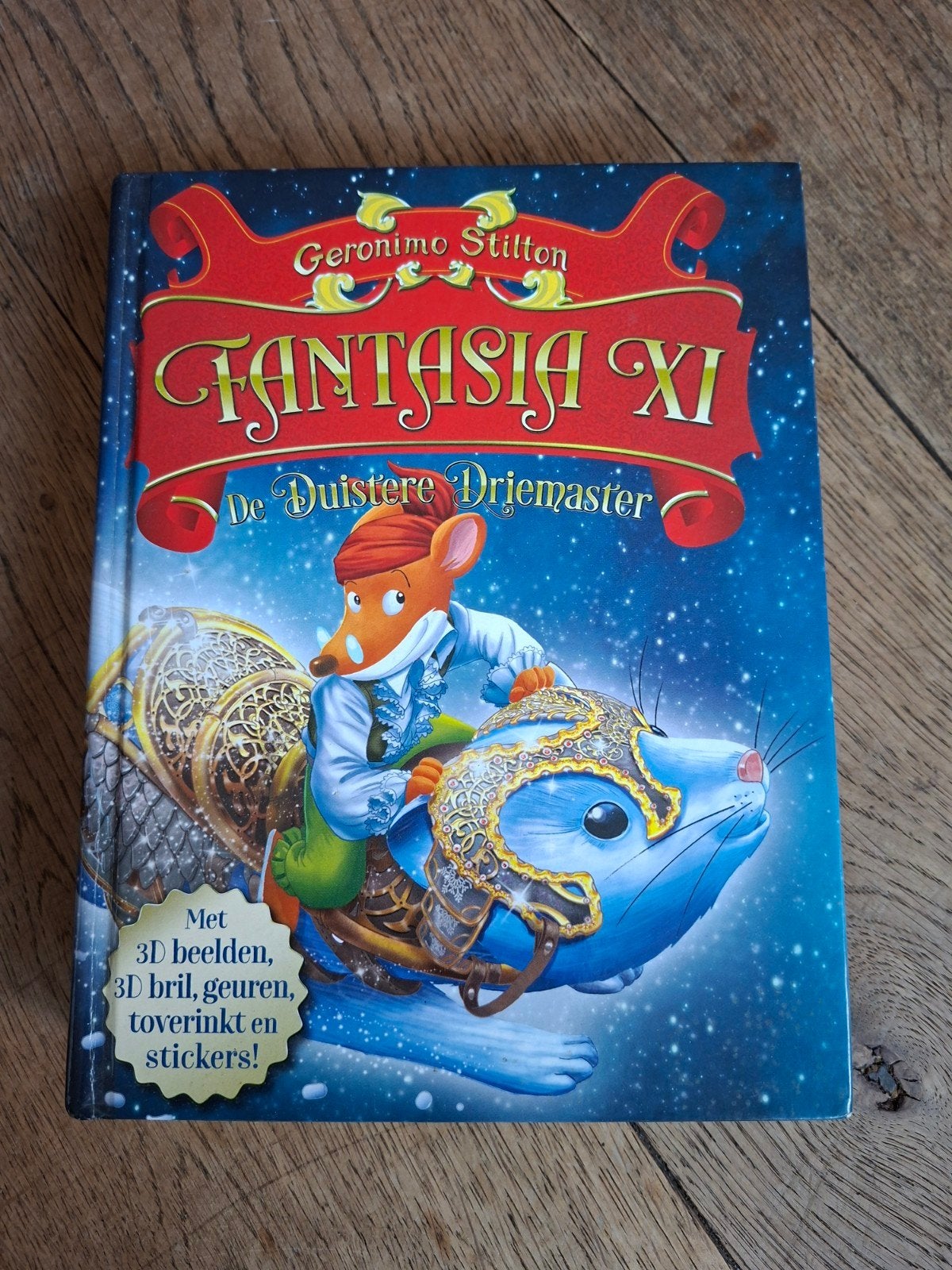 Geronimo Stilton Fantasia XI - De Duistere Driemaster, Ophalen, Gelezen, Geronimo Stilton, Fictie algemeen