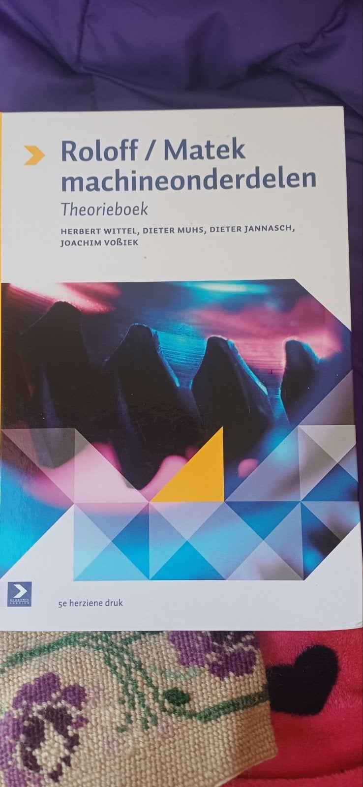 Roloff / Matek Machineonderdelen Theorieboek, Boeken, Studieboeken en Cursussen, Herbert Wittel, Dieter Muhs, Dieter Jannasch, Joachim Voßiek