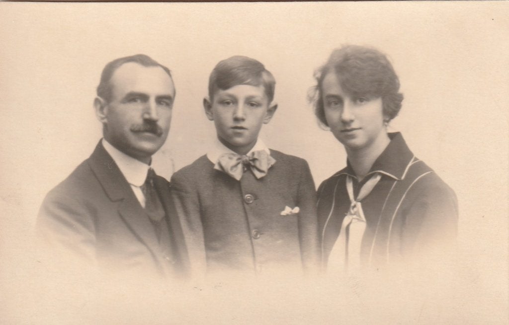 fotokaart   -     familie   foto, Verzenden, Voor 1940, Zo goed als nieuw