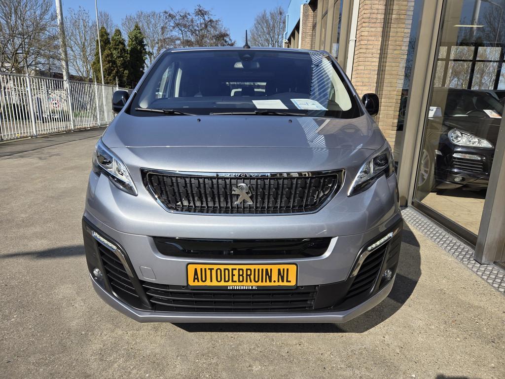 Peugeot e-Traveller 75 kWh Allure VIP Lederen bekleding 7 Pe, Auto's, Peugeot, 136 pk, Gebruikt, Zwart, Overige carrosserieën