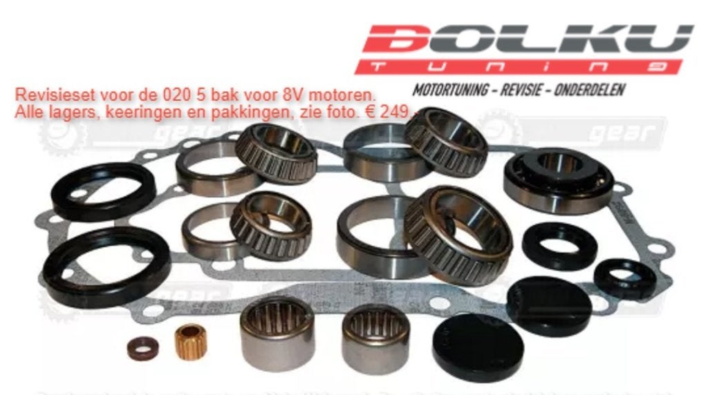 Versnellingsbakrevisie onderdelen VW 020 bak, Ophalen of Verzenden, Bolku Tuning, Info@bolku.nl, 6851TB