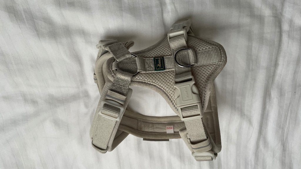 Hunter hondentuigje harnas vest maat XS - S creme NIEUWSTAAT, Ophalen of Verzenden, Zo goed als nieuw