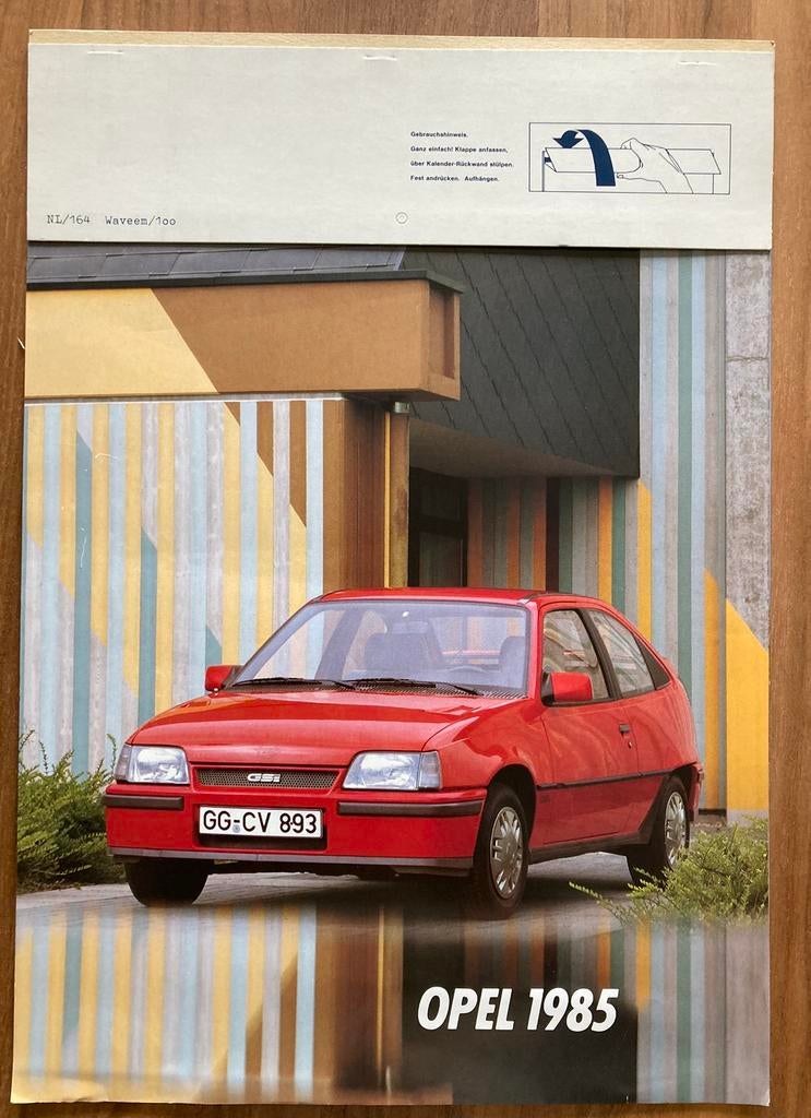 Opel kalenders, Boeken, Ophalen of Verzenden, Zo goed als nieuw, Opel