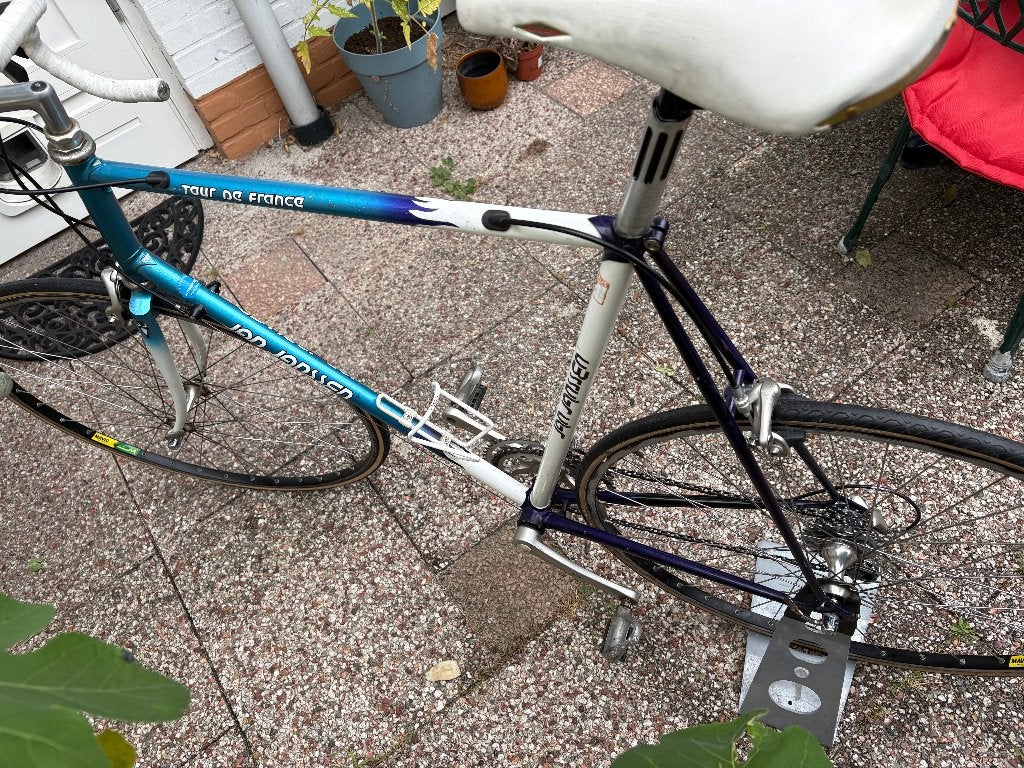 Jan Janssen racefiets Campagnolo retro vintage 1990 - Maat L, 28 inch, Gebruikt, Heren, 61 tot 65 cm