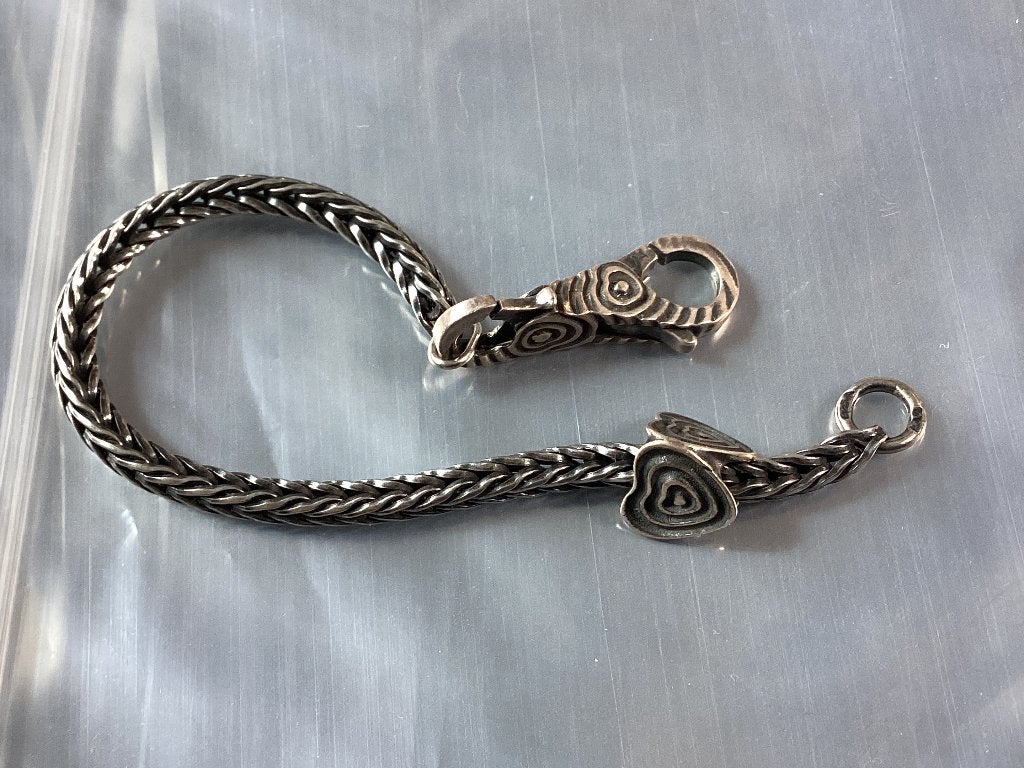 Nieuw Trollbeads Trollbead LOVE starter armband, Sieraden, Tassen en Uiterlijk, Bedels, Verzenden, Nieuw, Zilver, Trollbeads