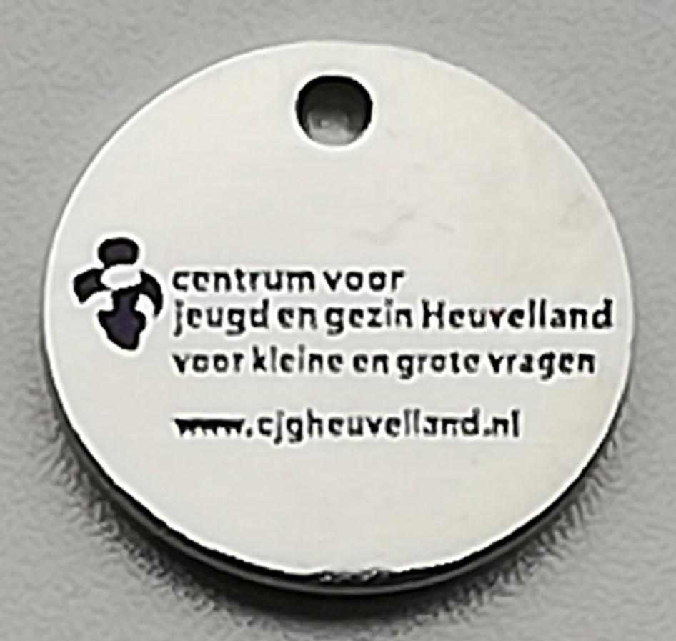 Winkelwagenmuntje Centrum Jeugd en Gezin Heuvelland, Ophalen of Verzenden
