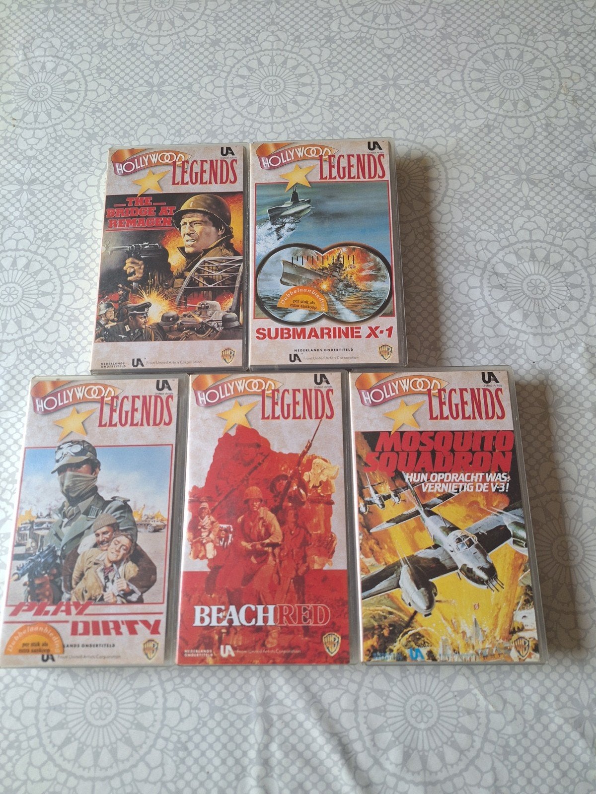 videobanden oorlog €1.00 per stuk, Cd's en Dvd's, VHS | Film, Alle leeftijden, Ophalen of Verzenden, Zo goed als nieuw, Overige genres