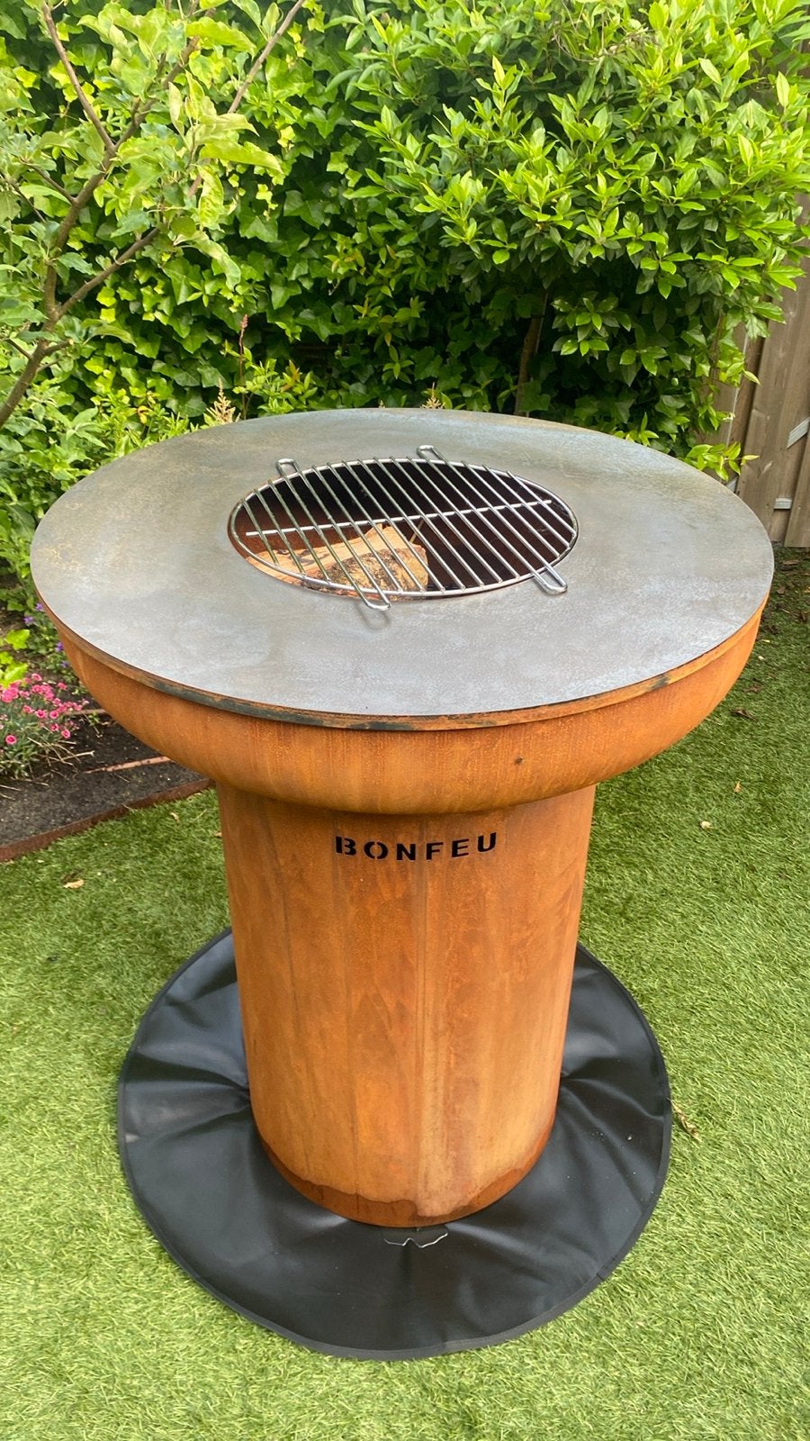 BONFEU BONBIZA CORTENSTAAL Hout BBQ / Vuurschaal, Ophalen, Zo goed als nieuw