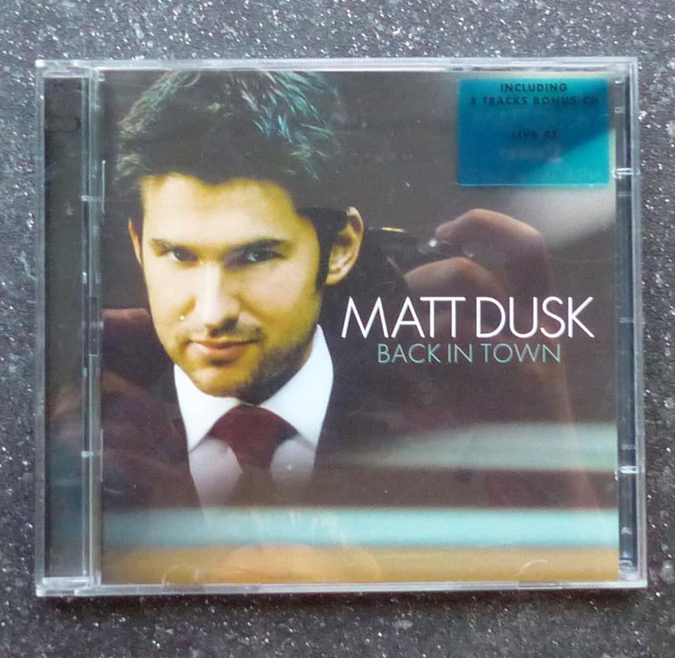 Dubbel CD Matt Dusk Back in Town + concert Metropole Orkest, Ophalen of Verzenden, Gebruikt