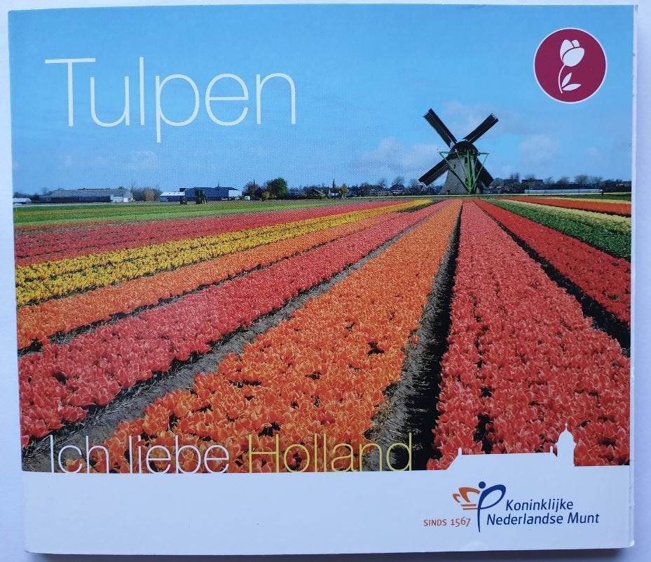 Nederland World Money Fair BU Set 2017 "Tulpen", Verzenden, Koningin Beatrix, Euro's, Setje