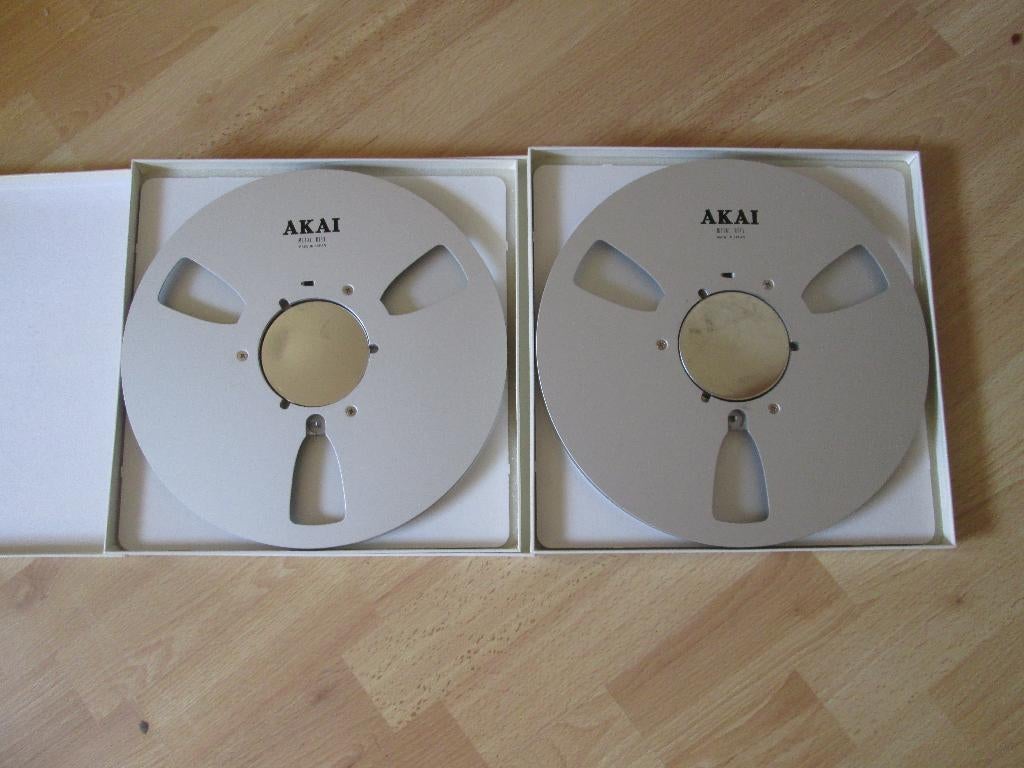 2x originele AKAI Spoelen. NAB, Metaal. 26,5 cm, Ophalen, Onderdeel